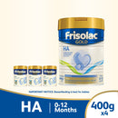 Frisolac Gold HA 400g - Specialty Infant Baby Milk Formula for Newborn 0-12 months (Bundle of 4)