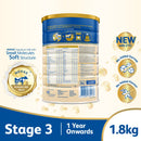 Friso Gold 3 Growing Up Milk with 2'-FL 1.8kg for Toddler 1+ years Milk Powder (Bundle of 5)
