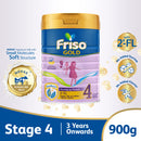 Friso Gold Stage 4 Growing Up Milk 2'-FL 900g for Toddler 3+ years - NG