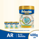 Frisolac Gold AR 400g - Specialty Infant Baby Milk Formula for Newborn 0-12 months (Bundle of 4)