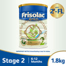 Frisolac Gold 2 with 2'-FL 1.8kg - Infant Formula (6-12 M)
