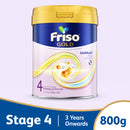 Friso Gold Stage 4 Growing-up Formula 800g - From 3-6 years